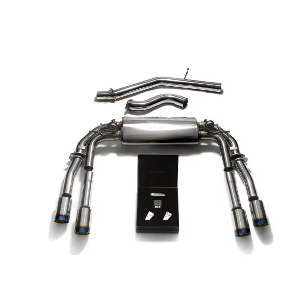 Armytrix Audi S3 (8V) 2.0 TFSI Sedan (2013-2020) Cat-Back Valvetronic