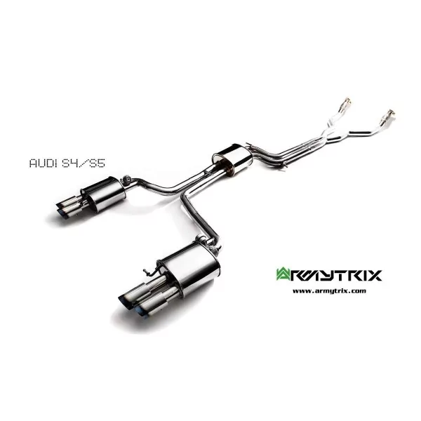 Armytrix Audi S4 (B8) 3.0 TFSI Sedan/Avant (2008-2015) Cat-Back Valvetronic