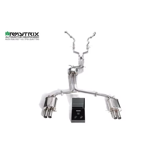 Armytrix Audi S7 (C7) 4.0 TFSI V8 Sportback (2012-2018) Cat-Back Valvetronic