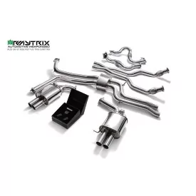 Armytrix Audi S7 (C7) 4.0 TFSI V8 Sportback (2012-2018) Cat-Back Valvetronic