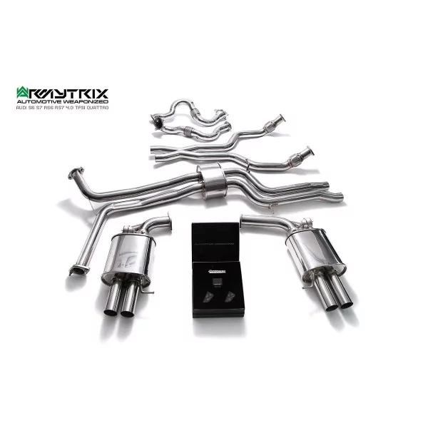 Armytrix Audi S7 (C7) 4.0 TFSI V8 Sportback (2012-2018) Cat-Back Valvetronic