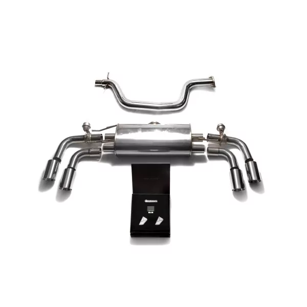 Armytrix Audi TT (8J) 1.8/2.0 TFSI 2WD Coupé (2006-2014) Cat-Back Valvetronic