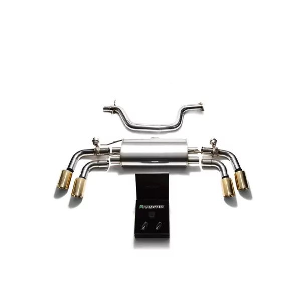 Armytrix Audi TT (8J) 1.8/2.0 TFSI 2WD Coupé (2006-2014) Cat-Back Valvetronic