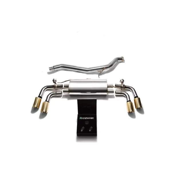 Armytrix Audi TT (8J) 2.0 TFSI quattro Coupé (2006-2014) Cat-Back Valvetronic