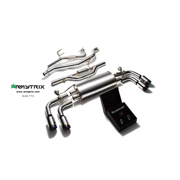 Armytrix Audi TT (8J) 2.0 TFSI quattro Coupé (2006-2014) Cat-Back Valvetronic