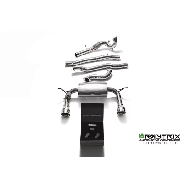 Armytrix Audi TT (8S) 2.0 TFSI quattro Coupé Non-OPF (2014-2023) Cat-Back Valvetronic