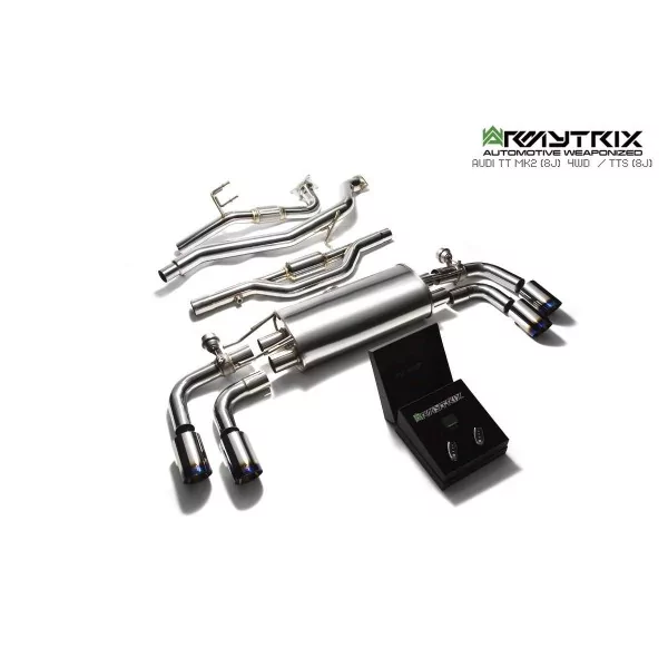 Armytrix Audi TTS (8J) 2.0 TFSI quattro Coupé (2008-2014) Cat-Back Valvetronic