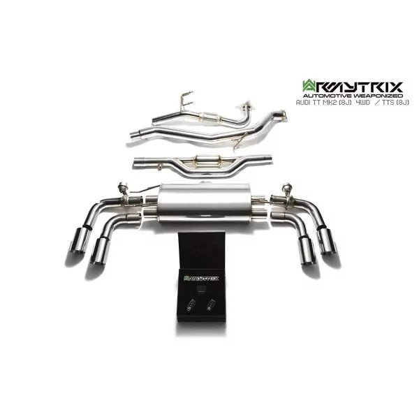 Armytrix Audi TTS (8J) 2.0 TFSI quattro Coupé (2008-2014) Cat-Back Valvetronic