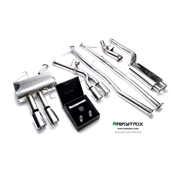 Armytrix BMW 520i/528i (F10) N20 Sedan RWD (2011-2016) Cat-Back Valvetronic
