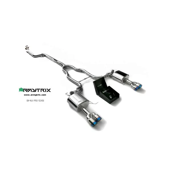 Armytrix BMW 535i (F10) N55 Sedan RWD (2010-2017) Cat-Back Valvetronic