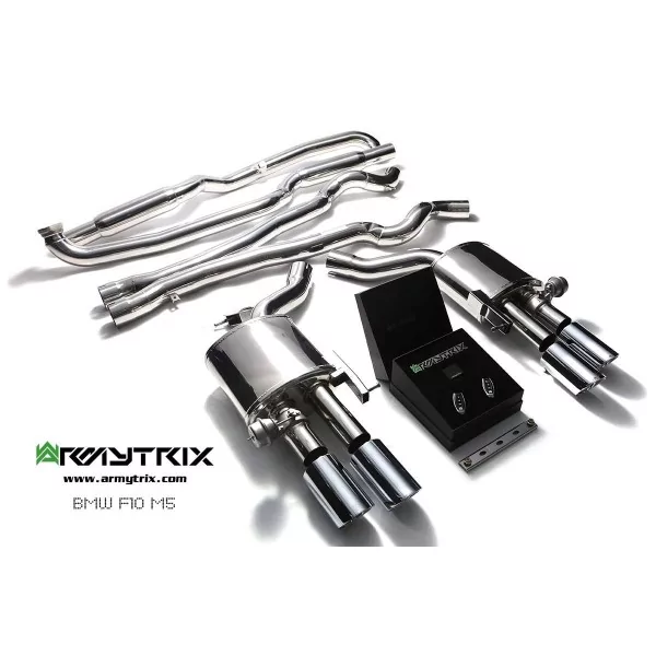 Armytrix BMW M5 (F10) (2011-2016) Cat-Back Valvetronic