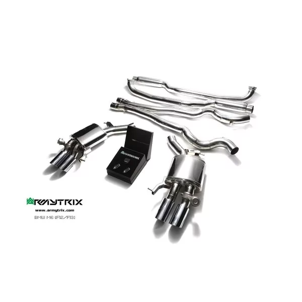 Armytrix BMW M6 (F12/F13) Cabriolet/Coupé (2012-2017) Cat-Back Valvetronic