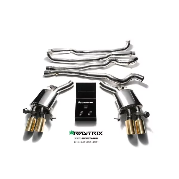 Armytrix BMW M6 (F12/F13) Cabriolet/Coupé (2012-2017) Cat-Back Valvetronic