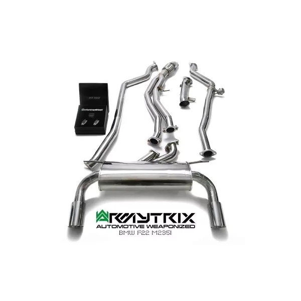 Armytrix BMW M235i (F22) N55 Coupé RWD (2014-2015) Cat-Back Valvetronic