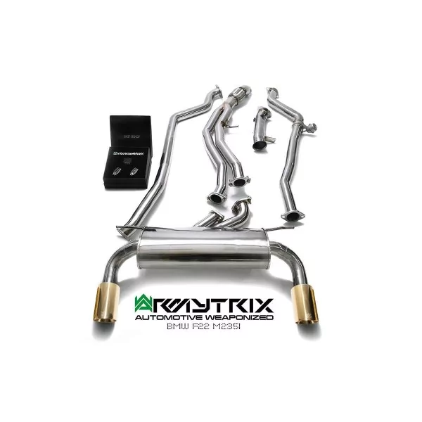 Armytrix BMW M235i (F22) N55 Coupé RWD (2014-2015) Cat-Back Valvetronic