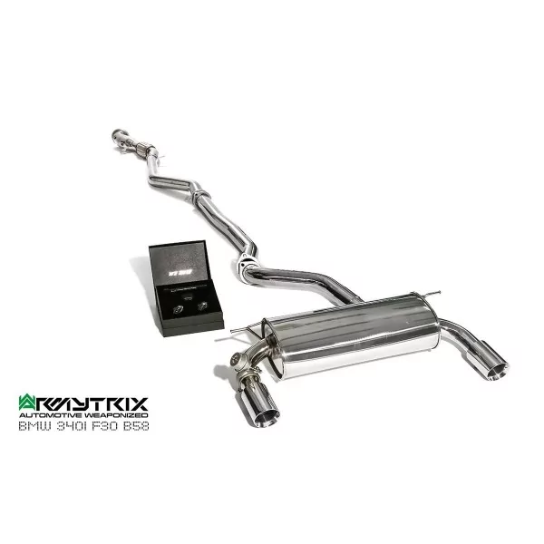 Armytrix BMW 340i (F30/F31) B58 Sedan/Touring Non-OPF (2016-2019) Cat-Back Valvetronic