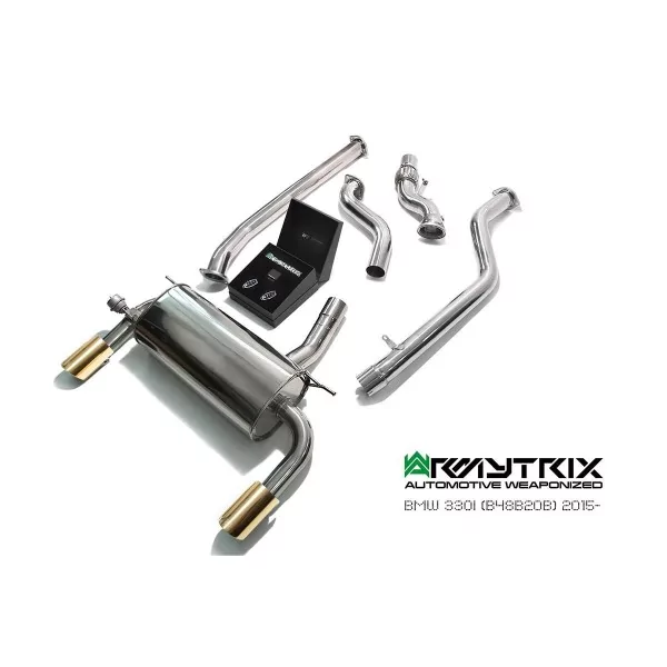 Armytrix BMW 320i/330i (F34) B48 Gran Turismo (2016-2018) Cat-Back Valvetronic