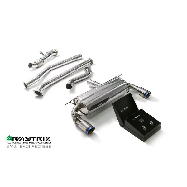 Armytrix BMW 440i (F36) B58 Gran Coupé Non-OPF (2016-2019) Cat-Back Valvetronic