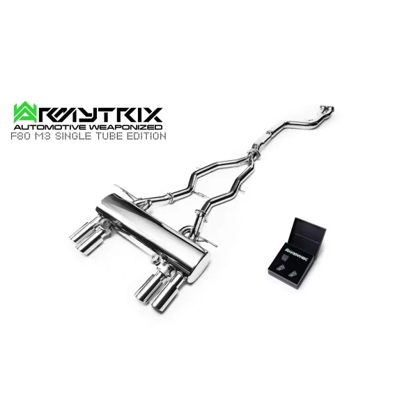Armytrix BMW M3 (F80) Single Tube (2014-2019) Cat-Back Valvetronic