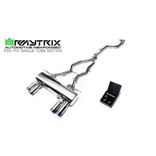 Armytrix BMW M3 (F80) Single Tube (2014-2019) Cat-Back Valvetronic