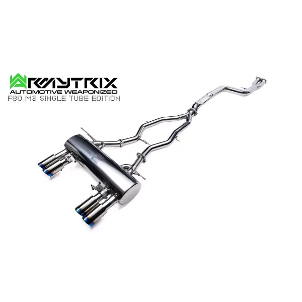 Armytrix BMW M3 (F80) Single Tube OE Valve Control (2014-2019) Cat-Back Valvetronic