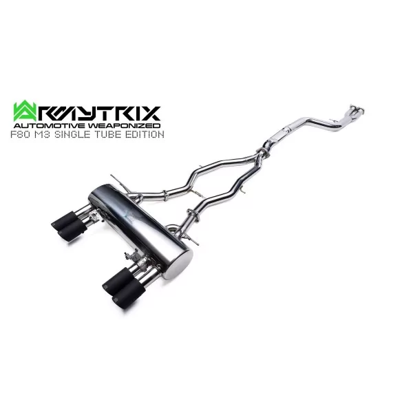 Armytrix BMW M3 (F80) Single Tube OE Valve Control (2014-2019) Cat-Back Valvetronic