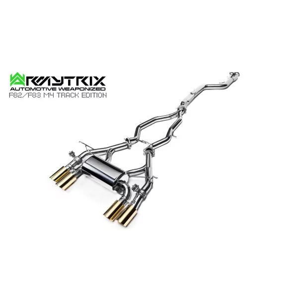 Armytrix BMW M3 (F80) Single Tube Track Edition (2014-2019) Cat-Back Valvetronic