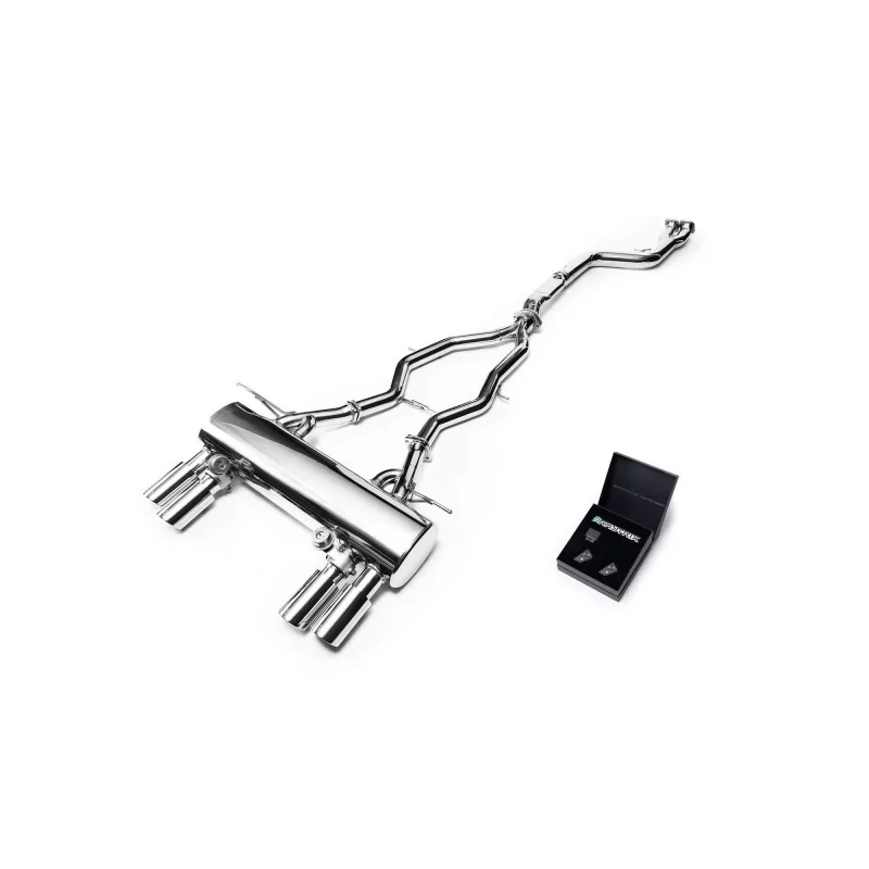 Armytrix BMW M4 (F82/F83) Coupé/Cabriolet Single Tube (2014-2019) Cat-Back Valvetronic