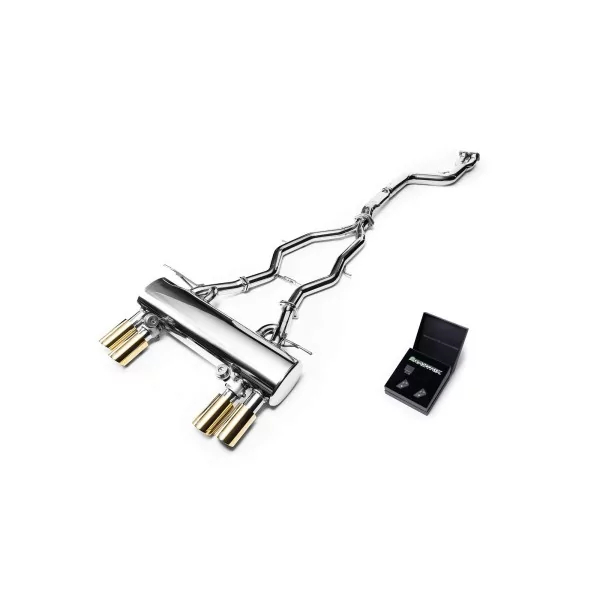 Armytrix BMW M4 (F82/F83) Coupé/Cabriolet Single Tube (2014-2019) Cat-Back Valvetronic