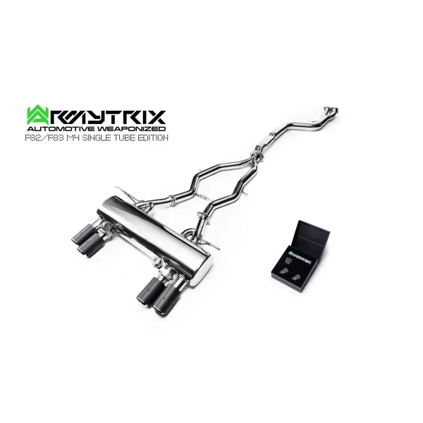 Armytrix BMW M4 (F82/F83) Coupé/Cabriolet Single Tube (2014-2019) Cat-Back Valvetronic