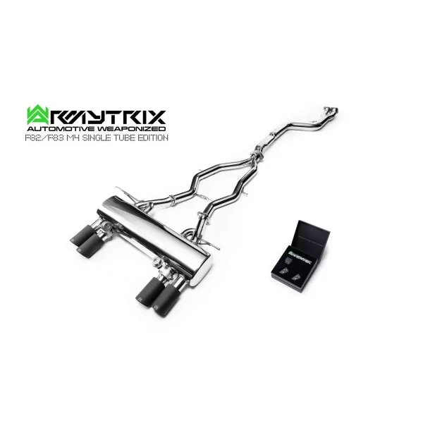 Armytrix BMW M4 (F82/F83) Coupé/Cabriolet Single Tube (2014-2019) Cat-Back Valvetronic