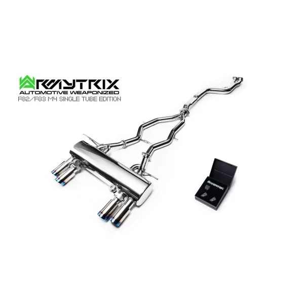 Armytrix BMW M4 (F82/F83) Coupé/Cabriolet Single Tube (2014-2019) Cat-Back Valvetronic