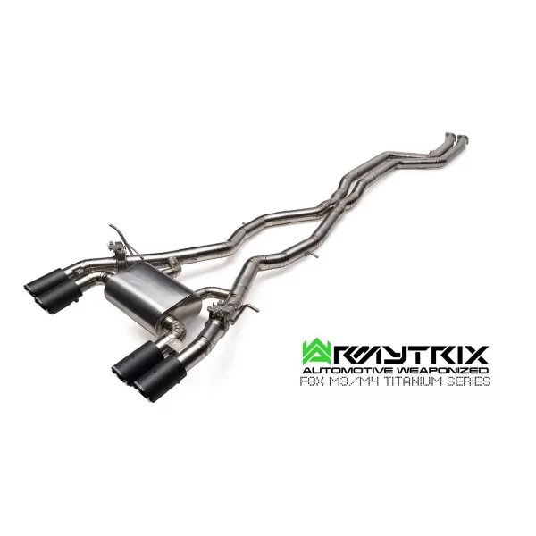 Armytrix BMW M4 (F82/F83) Coupé/Cabriolet Titanium OE Valve Control (2014-2019) Titanium Cat-Back Valvetronic