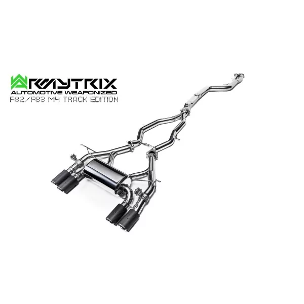 Armytrix BMW M4 (F82/F83) Coupé/Cabriolet Single Tube Track Edition (2014-2019) Cat-Back Valvetronic