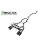 Armytrix BMW M4 (F82/F83) Coupé/Cabriolet Single Tube Track Edition (2014-2019) Cat-Back Valvetronic