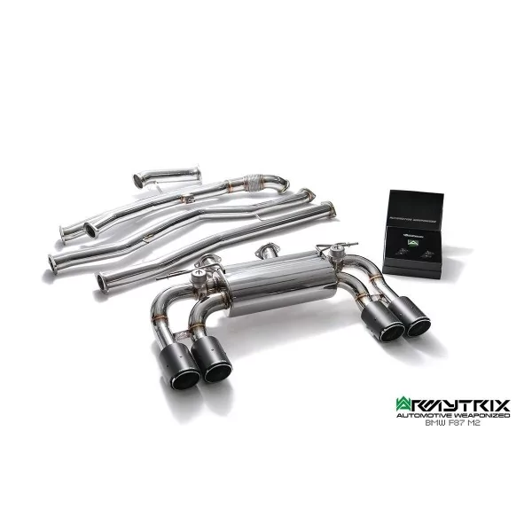 Armytrix BMW M2 (F87) (2016-2018) Cat-Back Valvetronic