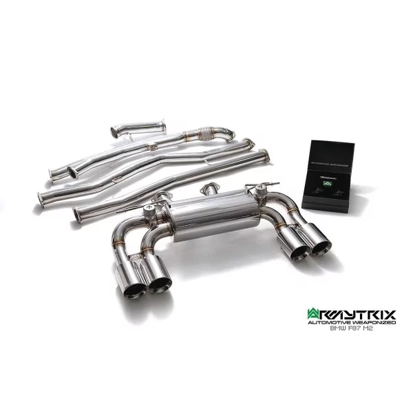 Armytrix BMW M2 (F87) (2016-2018) Cat-Back Valvetronic