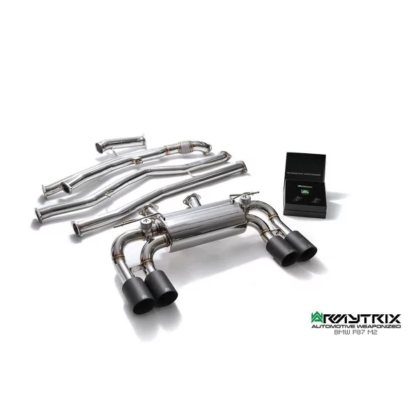 Armytrix BMW M2 (F87) (2016-2018) Cat-Back Valvetronic