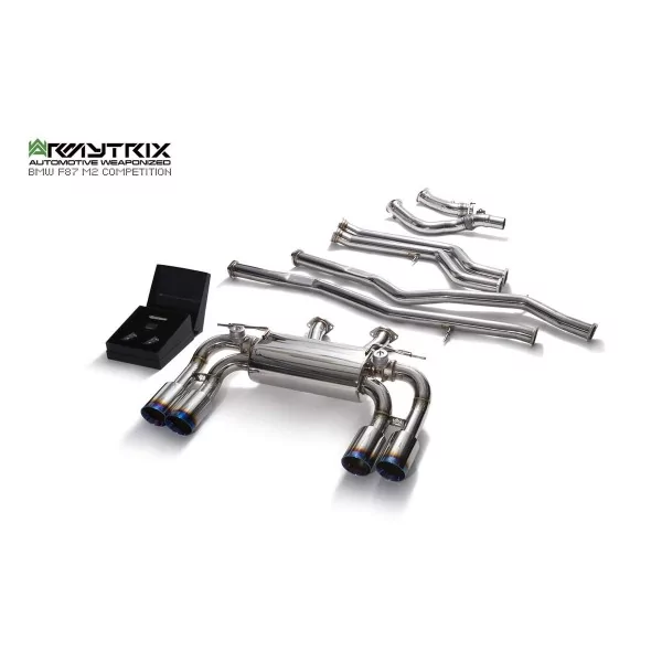 Armytrix BMW M2 Competition (F87) (2019-2022) Cat-Back Valvetronic