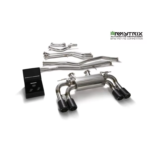 Armytrix BMW M2 Competition (F87) (2019-2022) Cat-Back Valvetronic