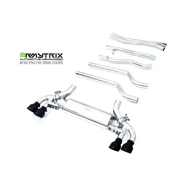 Armytrix BMW M8 (F93) Gran Coupé Non-OPF (2019-) Cat-Back Valvetronic