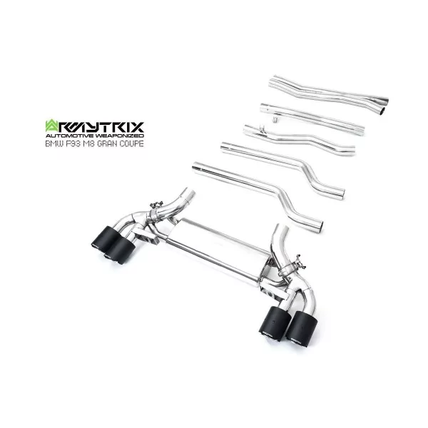 Armytrix BMW M8 (F93) Gran Coupé Non-OPF (2019-) Cat-Back Valvetronic