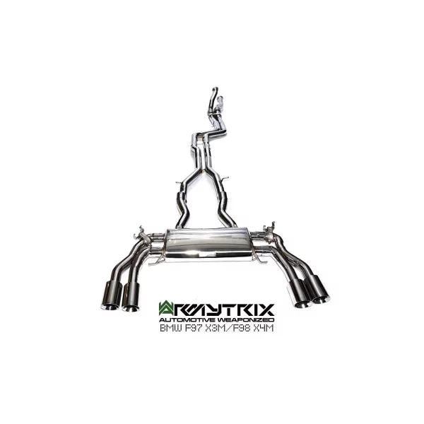 Armytrix BMW X4 M (F98) Electric Valve Non-OPF (2019-2025) Cat-Back Valvetronic