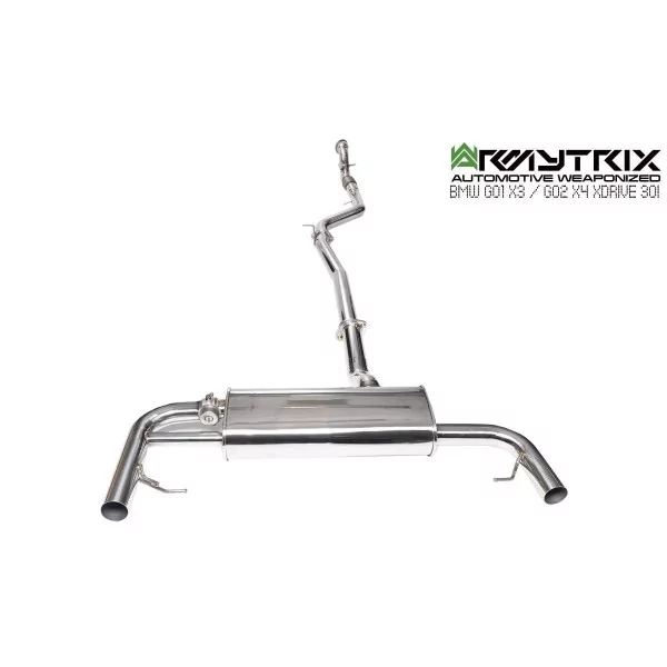 Armytrix BMW X3 (G01) xDrive20i/xDrive30i B48 Non-OPF (2019-2024) Cat-Back Valvetronic