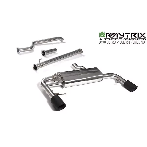 Armytrix BMW X3 (G01) xDrive20i/xDrive30i B48 Non-OPF (2019-2024) Cat-Back Valvetronic
