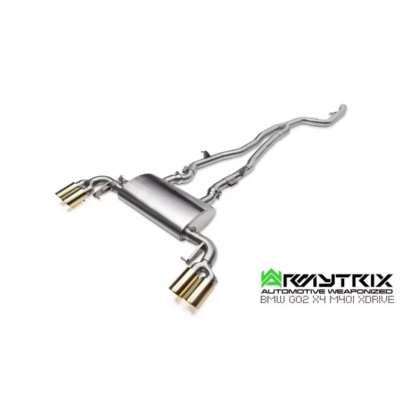Armytrix BMW X4 (G02) M40i Non-OPF (2018-2019) Cat-Back Valvetronic