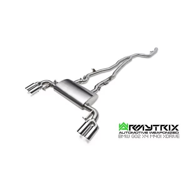 Armytrix BMW X4 (G02) M40i Non-OPF (2018-2019) Cat-Back Valvetronic