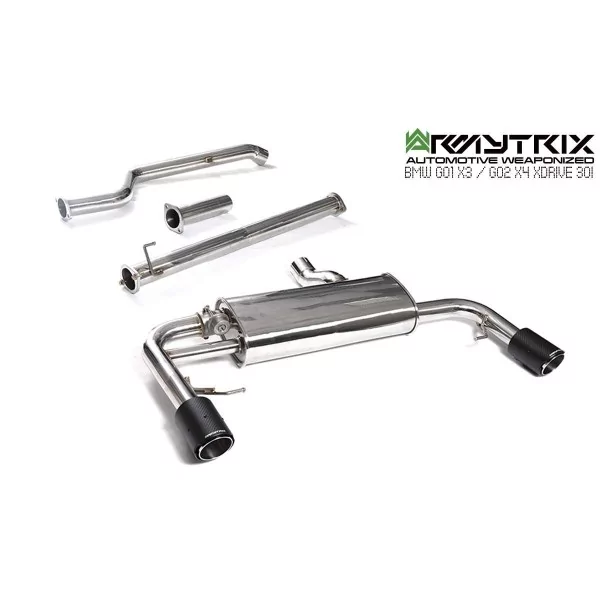 Armytrix BMW X4 (G02) xDrive20i/xDrive30i B48 Non-OPF (2019-2025) Cat-Back Valvetronic