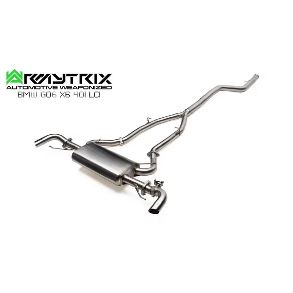 Armytrix BMW X6 (G06) 40i LCI (2023-) Cat-Back Valvetronic
