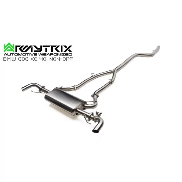 Armytrix BMW X6 (G06) 40i Non-OPF (2019-2023) Cat-Back Valvetronic